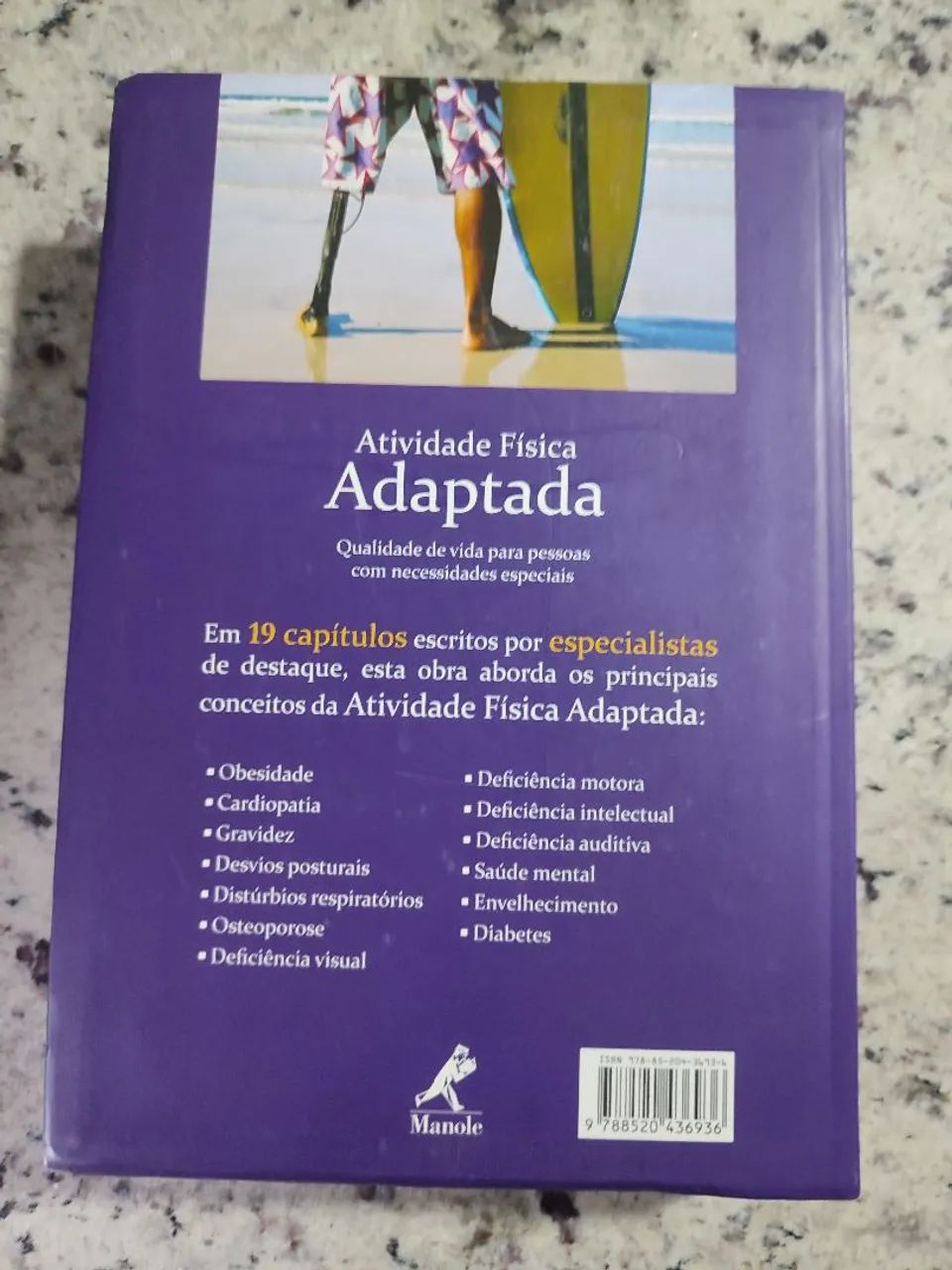 Livro Atividade física adaptada/ Educação física  - Foto 2