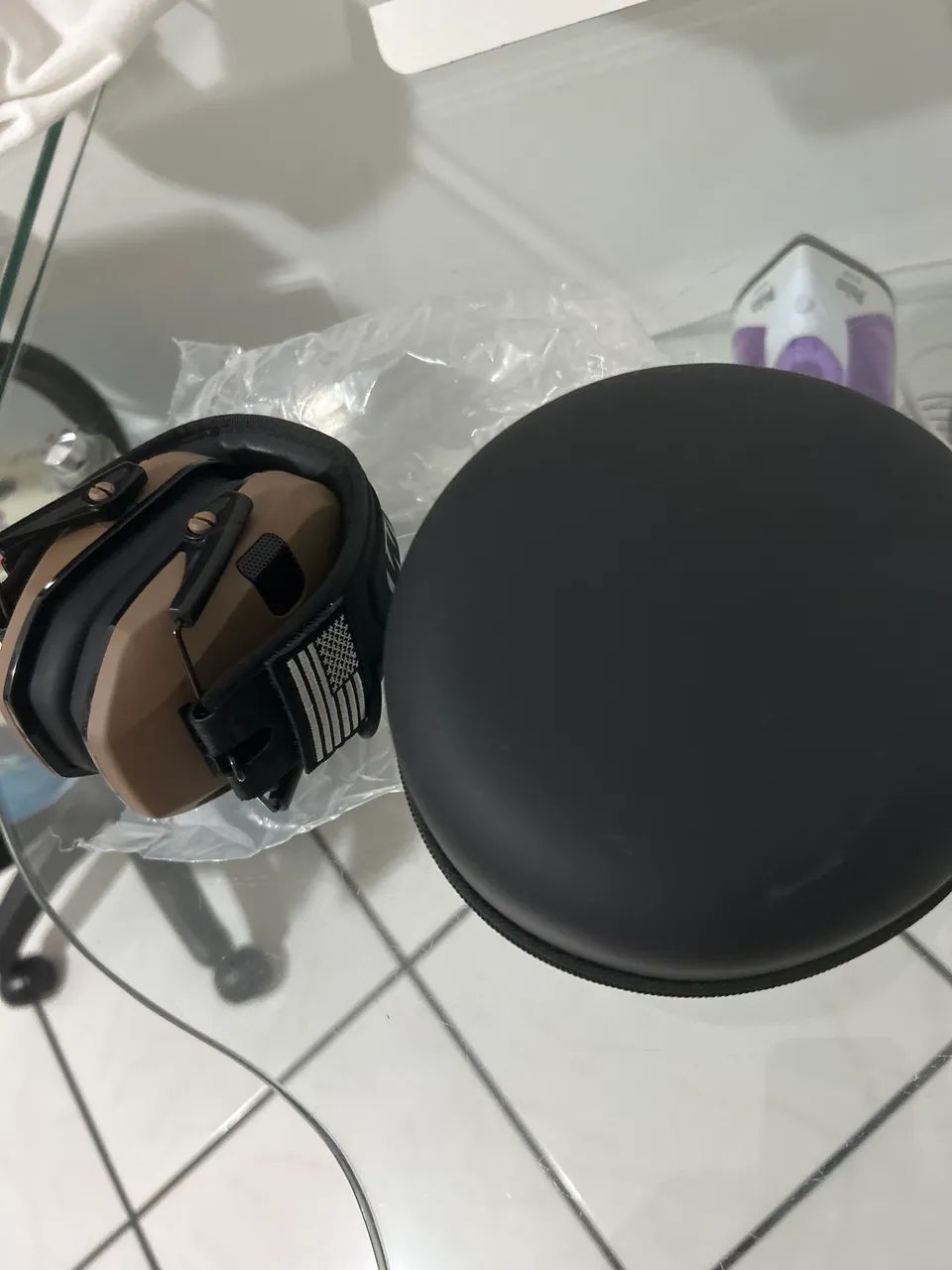 Abafador fone walkers tiro esportivo estudo anti ruído melhor que 3m - Foto 3