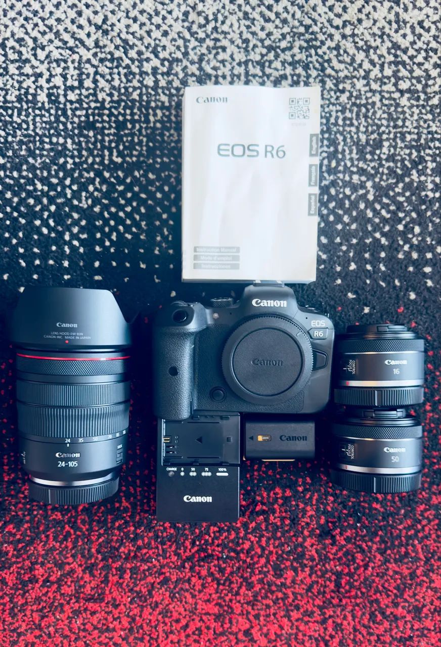 Canon R6 + Lentes RF e acessórios  - Foto 3
