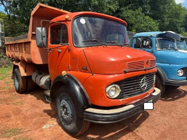 MB 1113  4x2   ano 1980  Basculante 