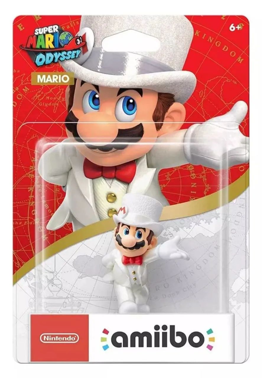 Amiibo Mario Wedding Nintendo (Novo/Lacrado) - Foto 2
