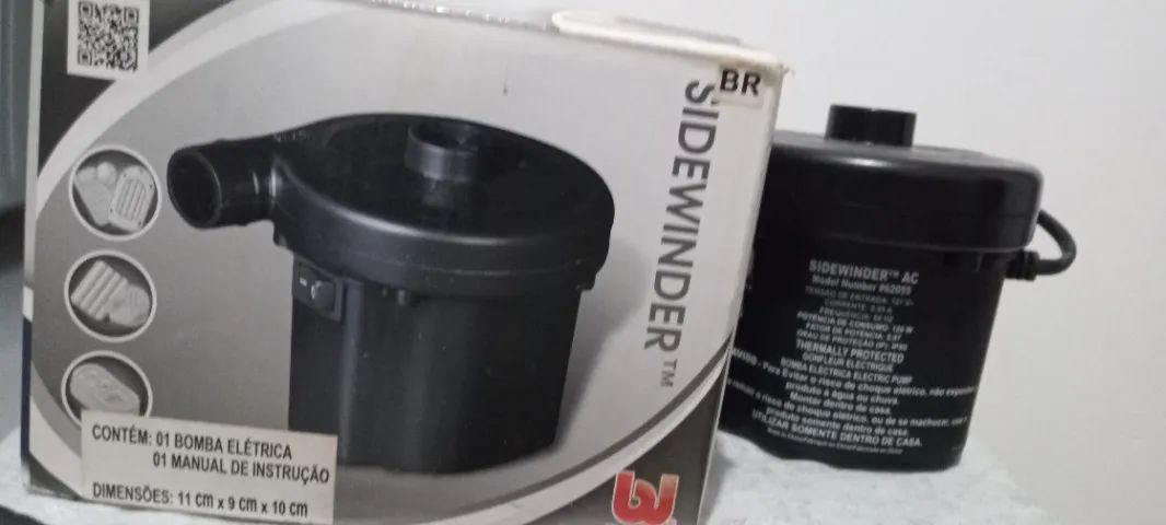 Voltagem 110 V *** Bomba Elétrica de Colchão Inflável e Piscina*Valor 80 Reais  - Foto 3