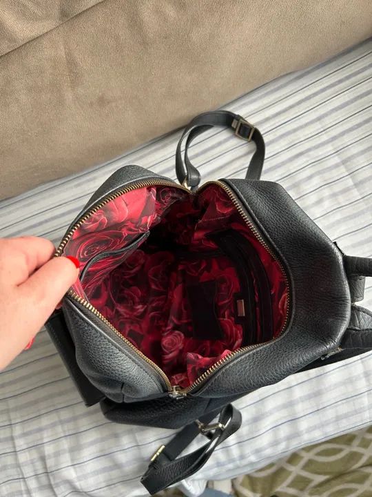 Mochila linda luz da lua média  - Foto 6