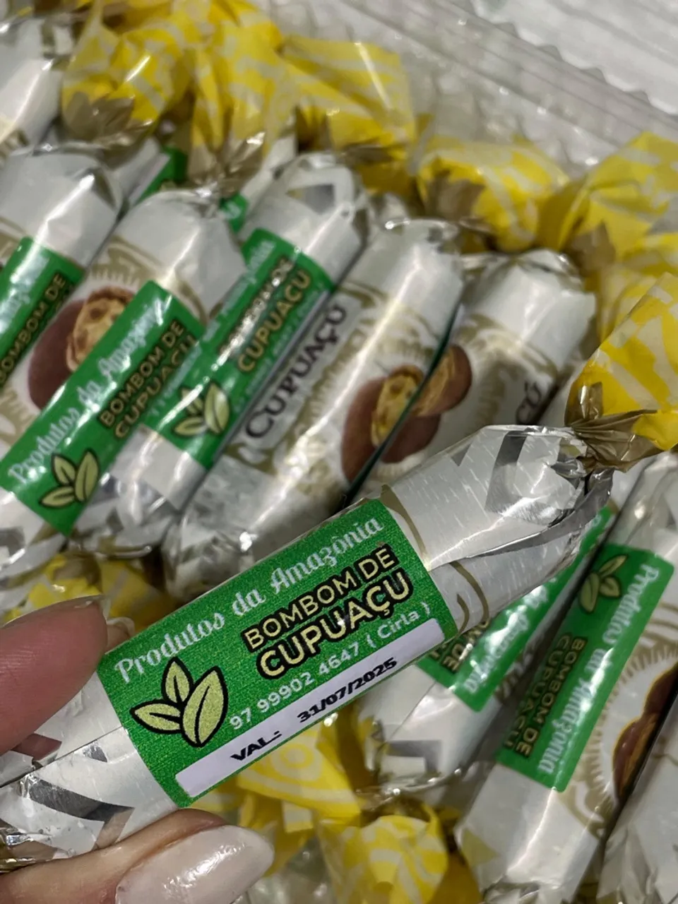 Bombom de Cupuaçu da Amazônia - Delicioso!
