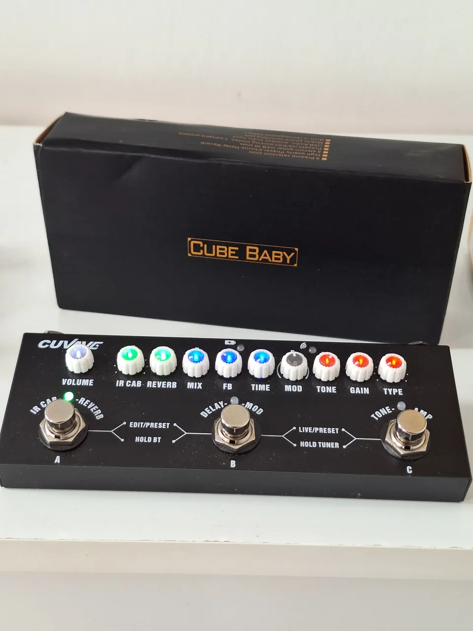 Pedal de Guitarra CUVAVE Cube Baby - Multi Efeitos