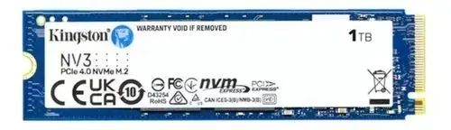 SSD 1TB Kingston NV3 NVME - NOVO E LACRADO - Foto 2