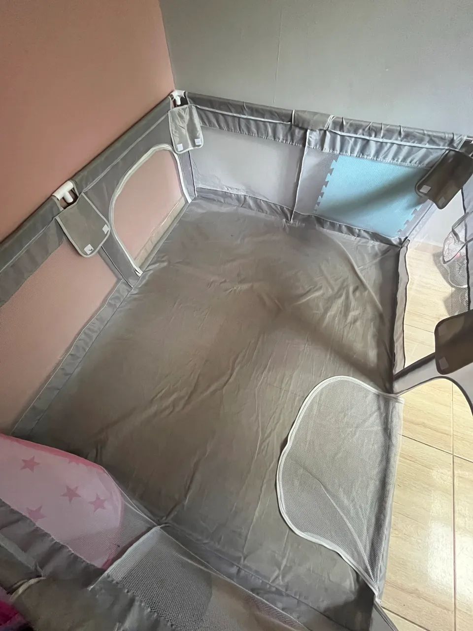 Berço portátil e chiqueirinho grande  - Foto 2