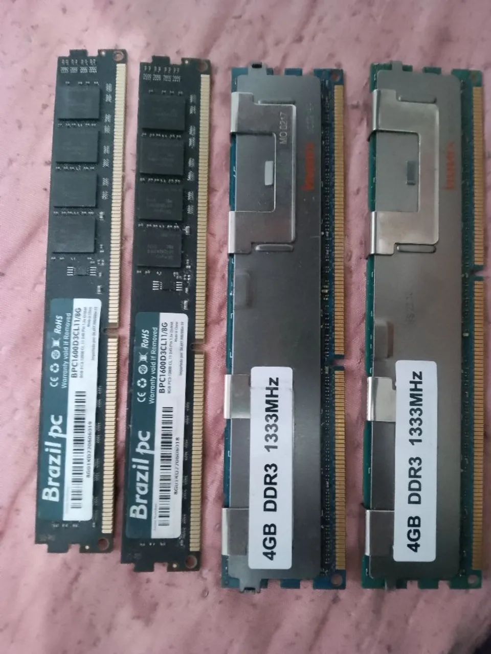 8gb e 4GB DDR3 1333MHz - Memória RAM PC