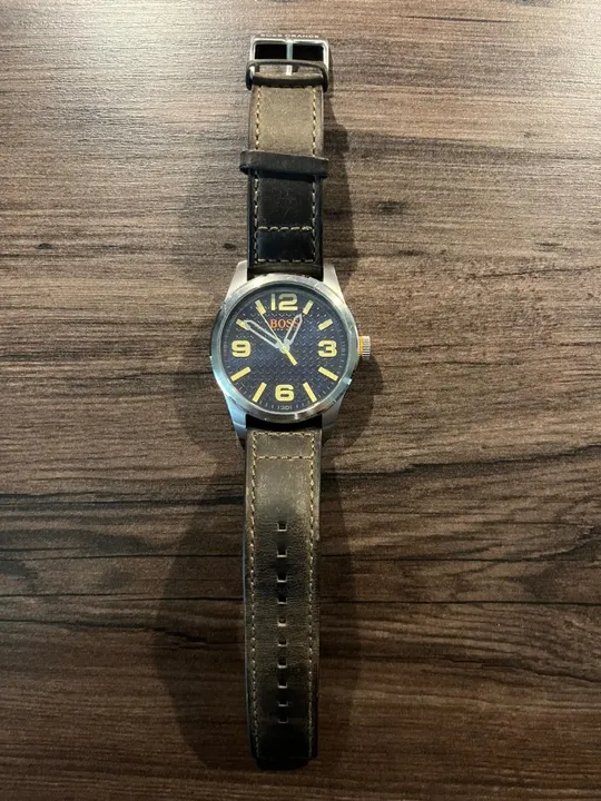 Relógio Hugo Boss Orange - Masculino Couro Marrom
