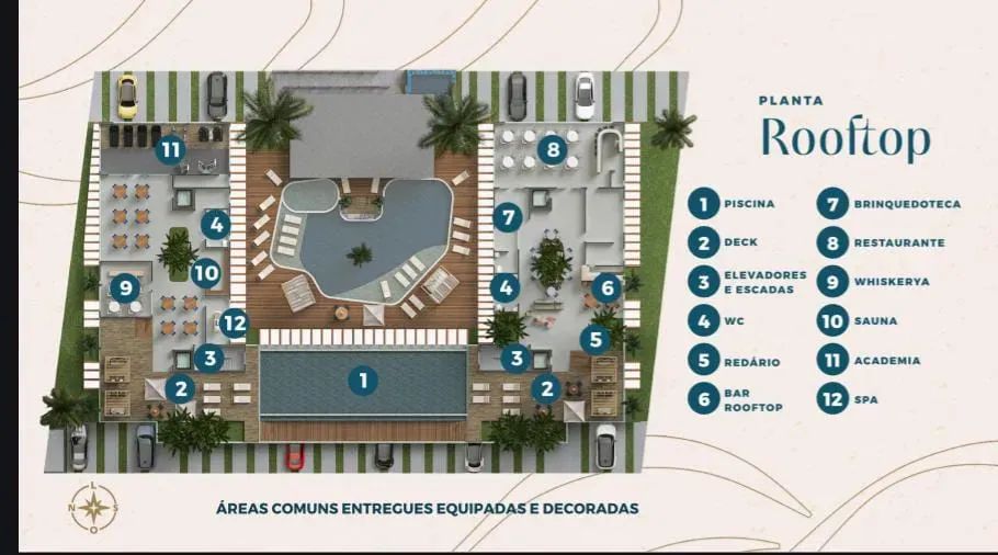Imóvel para venda possui 20 metros quadrados com 1 quarto em Praia dos Carneiros - Tamanda - Foto 7