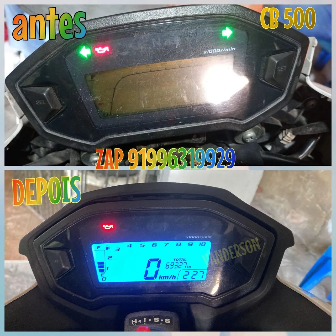 Painel de motos  - Foto 3