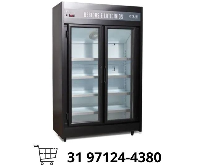Expositor Refrigerado 2 Portas Polar 
