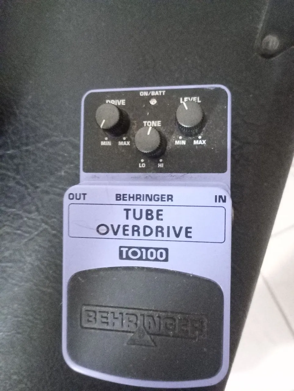 Pedal Behringer Tube Overdrive TO100