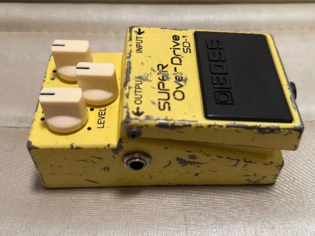 Pedal Boss Super OverDrive SD-1 - com Knobs vintage - Conservado!! - Foto 3