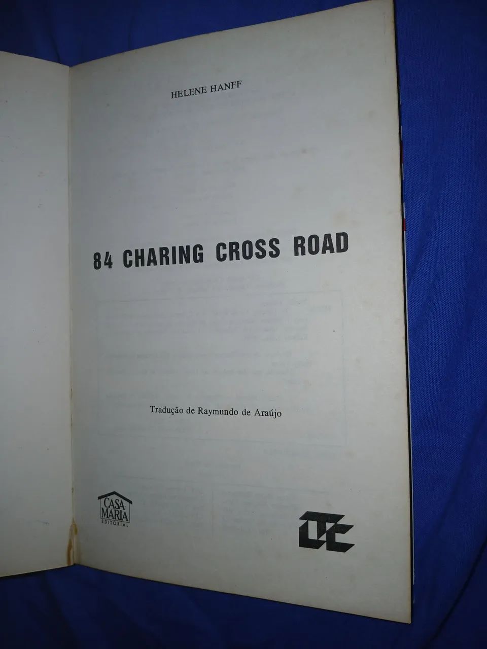 Livro 84 Charing Cross Road Nunca Te Vi Sempre Te Amei - Helene Hanff - Foto 3