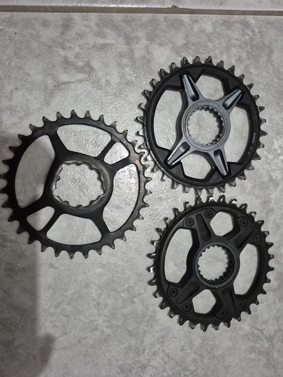 Coroas de bicicleta shimano e sram 32t original 
