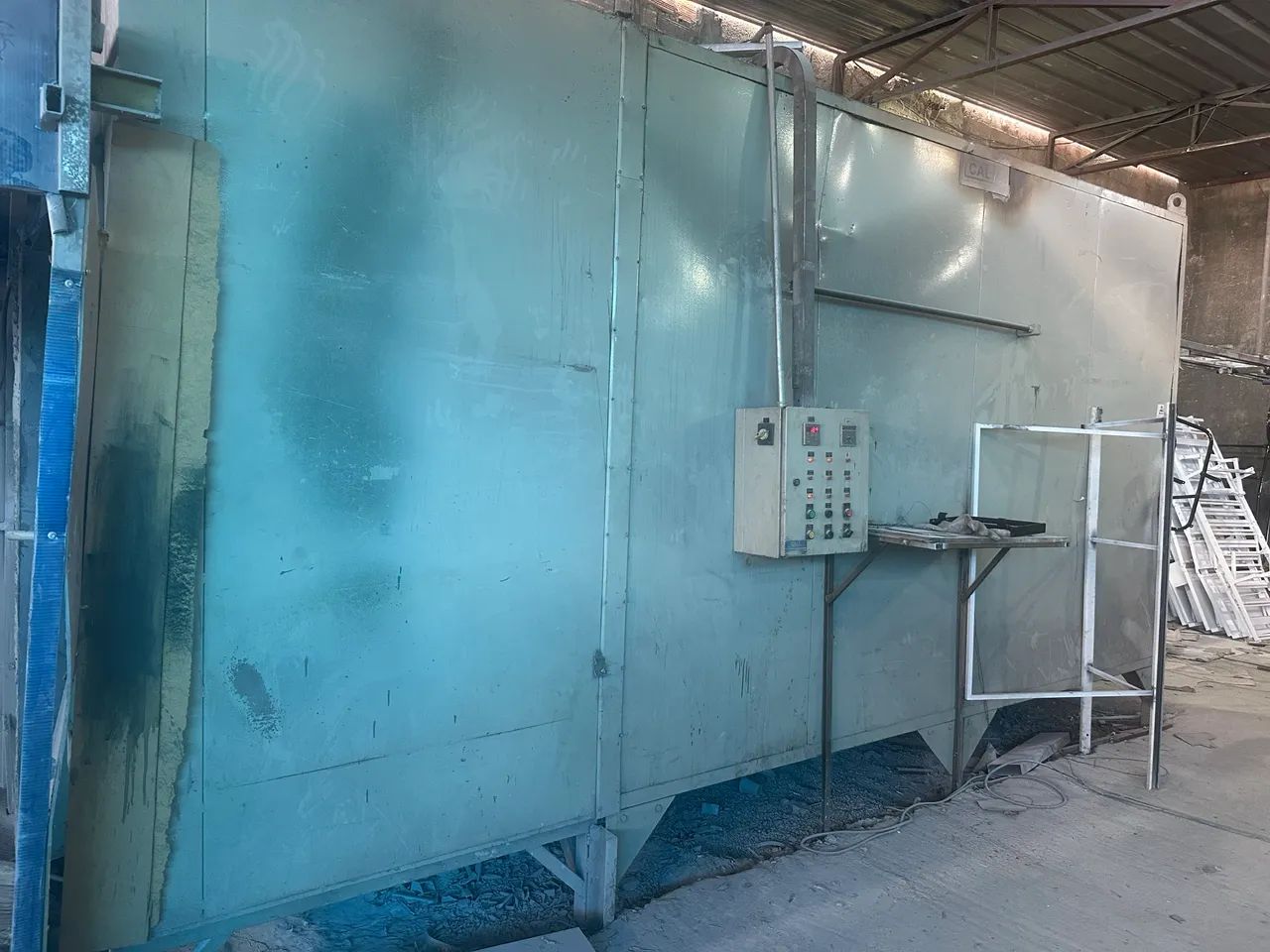 Máquina completa para pintura eletrostática 