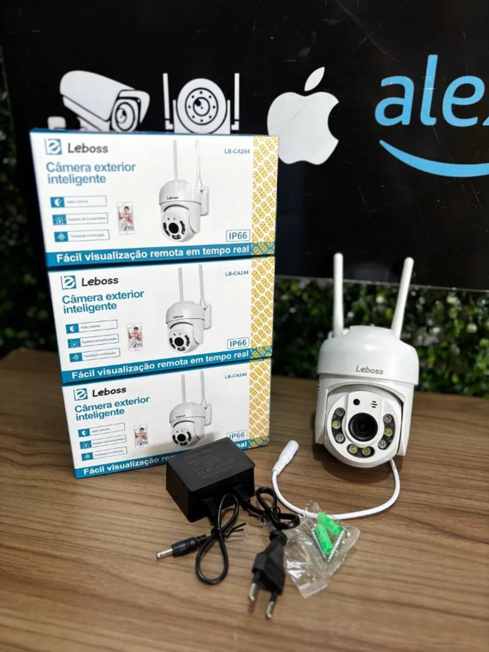 Câmera de Segurança Externa IP Wi-fi LEBOSS LB-CA244 - Foto 3