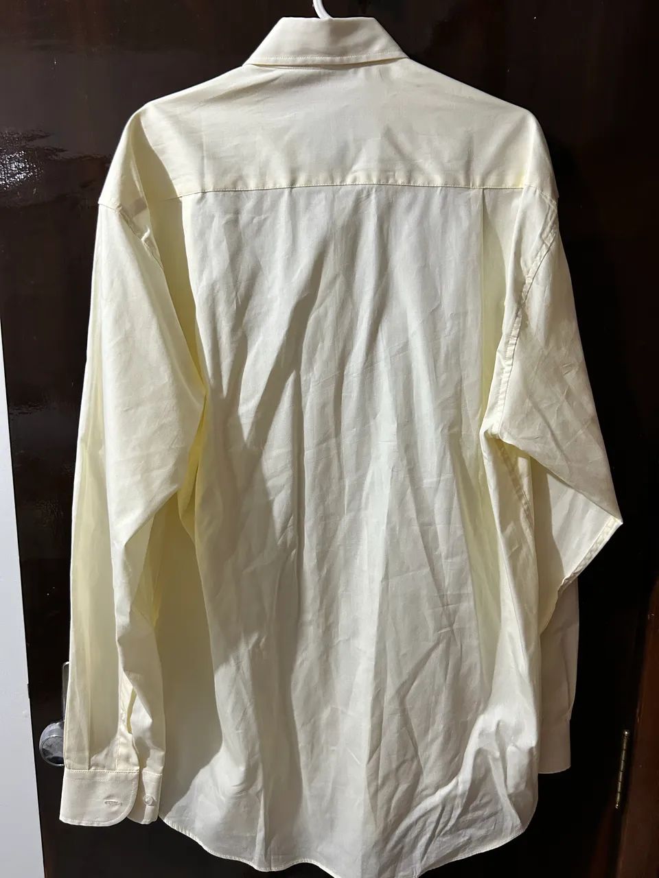 Camisa DiHoffmann amarela - Tamanho G (nº 3) - Estado de nova - Foto 3