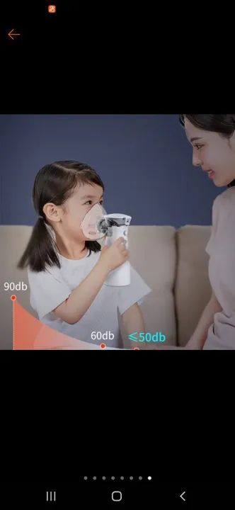 Inalador Portátil para Bebês - Silencioso e Eficaz