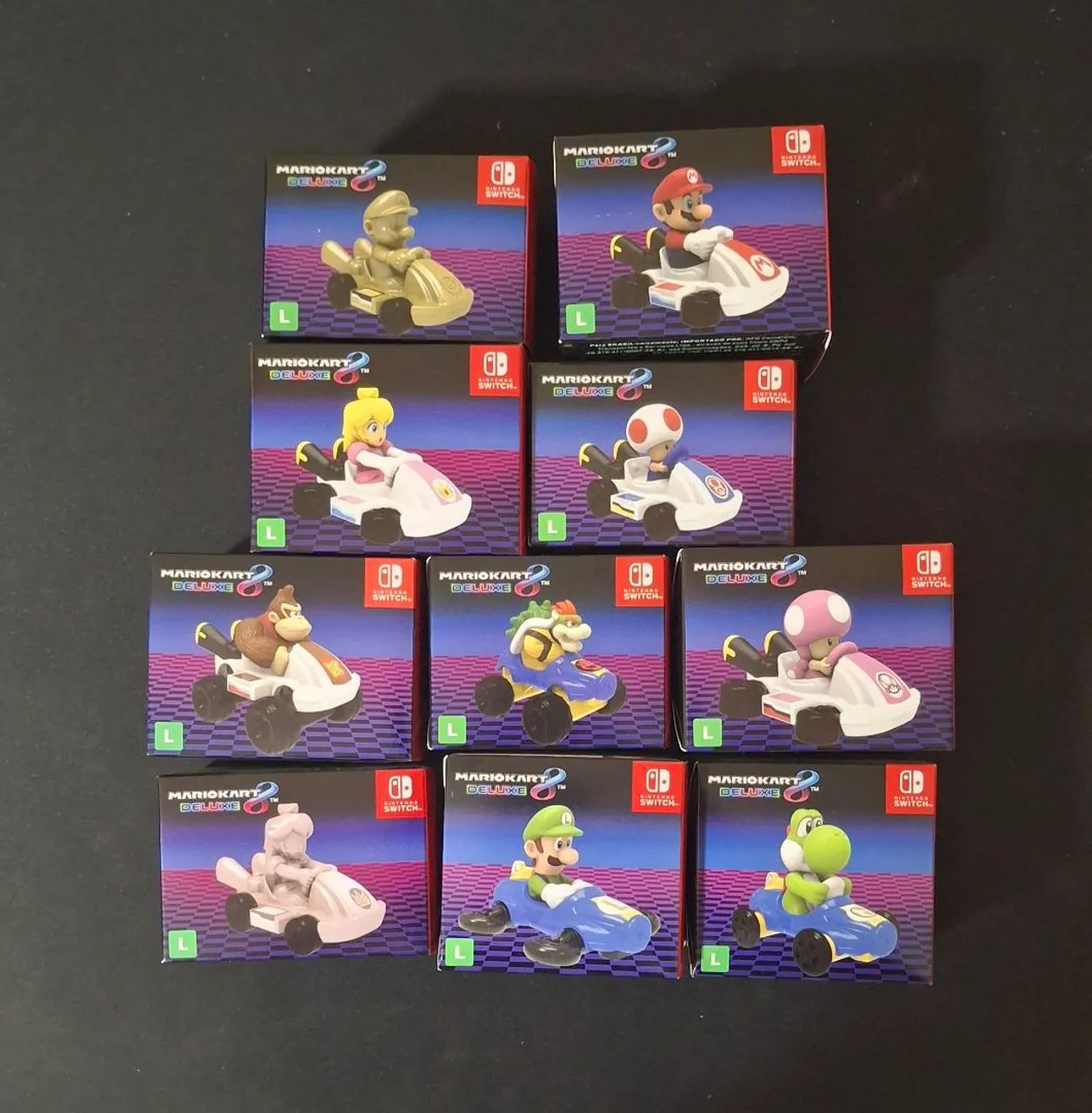 Carrinhos Mario Kart 8 - Coleção Completa - Foto 2