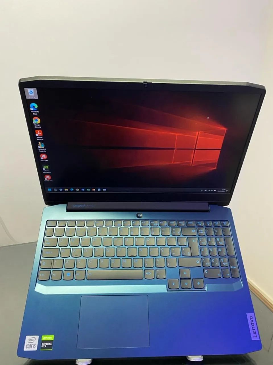 Lenovo Gaming 3 - i5-10°Gen - 32GB Ram - SSD 512GB Nvme - Rede 5G - Nvidia GTX 1650-4GB
