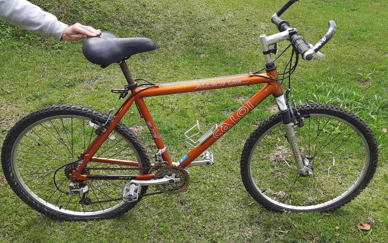 Bicicleta Caloi aluminium elite anos 90 - Foto 2