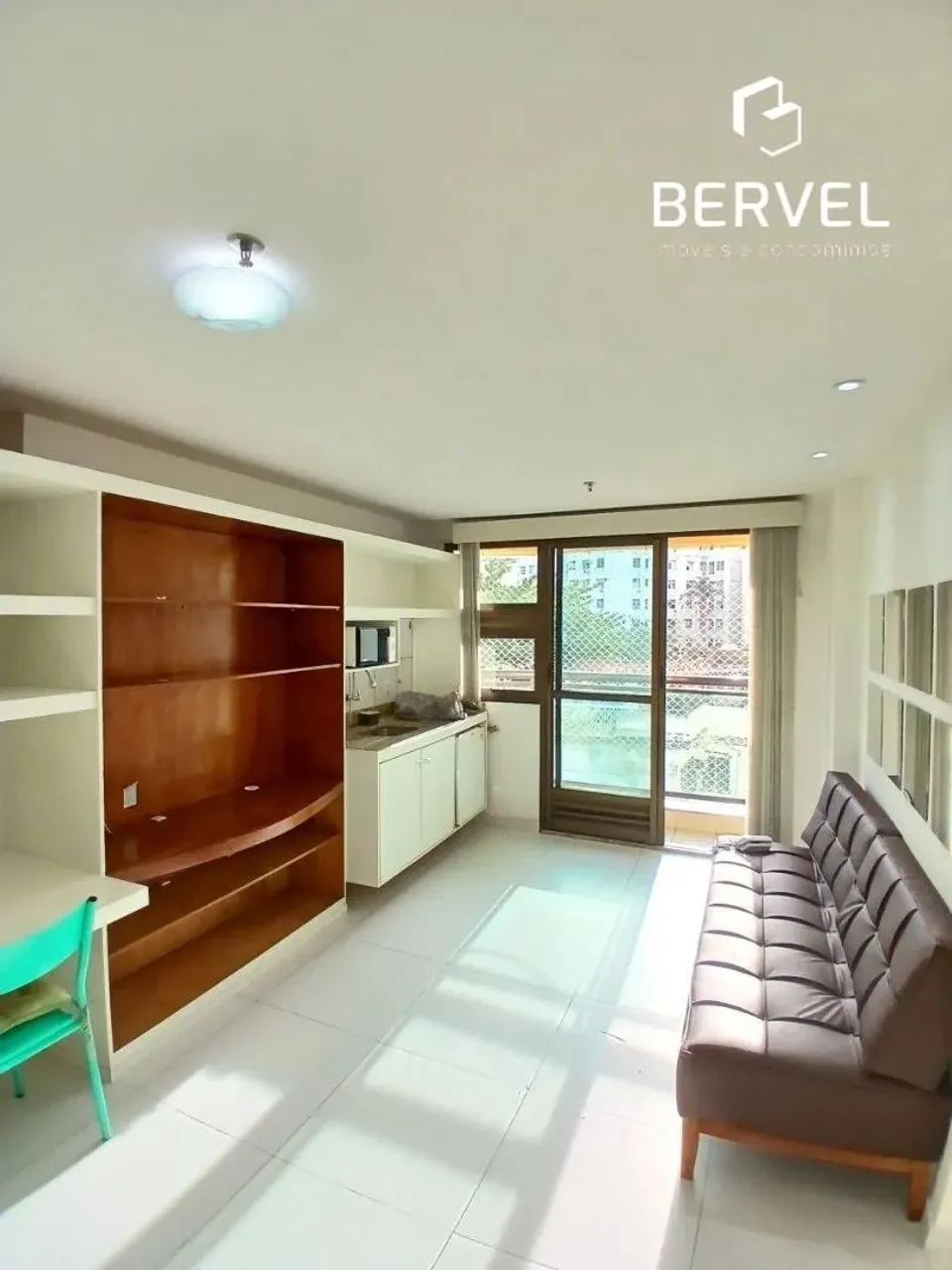 Apartamento com 1 dormitório para alugar, 38 m² - Botafogo - Rio de Janeiro/RJ