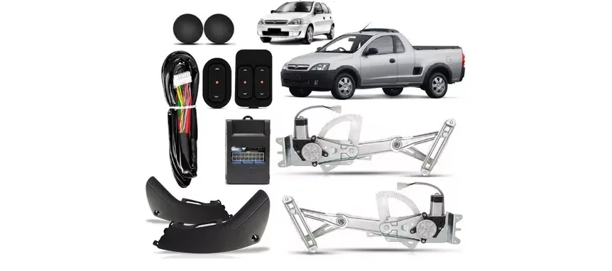 Kit Vidro Elétrico para o Corsa (Cara de Montana) e para a Montana