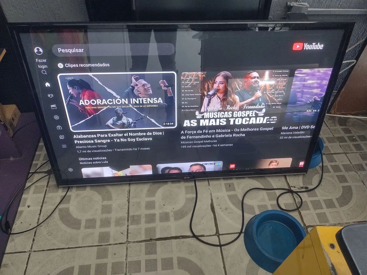 Smartv samsung 42 polegadas top de linha em estado de nova R$ 1000,00 - Foto 3