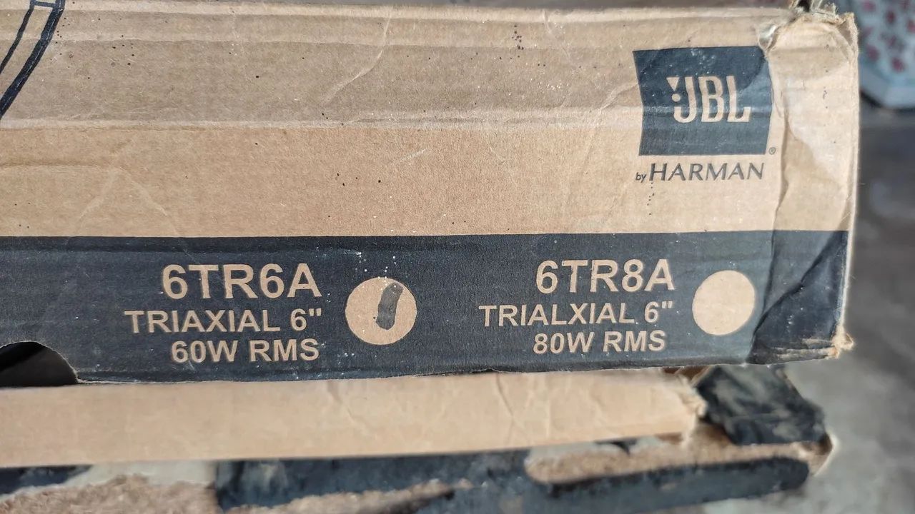 Alto falantes 6" polegadas triaxial 80w - Foto 3