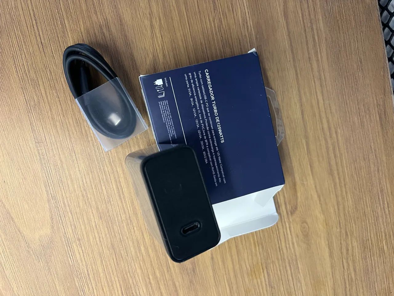 Motorola, Carregador Turbo Power 125W, Cabo 1 Metro, Cabo USB-C Carga rápida - Foto 3