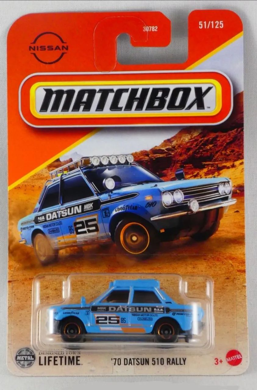 Matchbox 70 Datsun 510 Rally - Hobbies e coleções - Vila Moraes