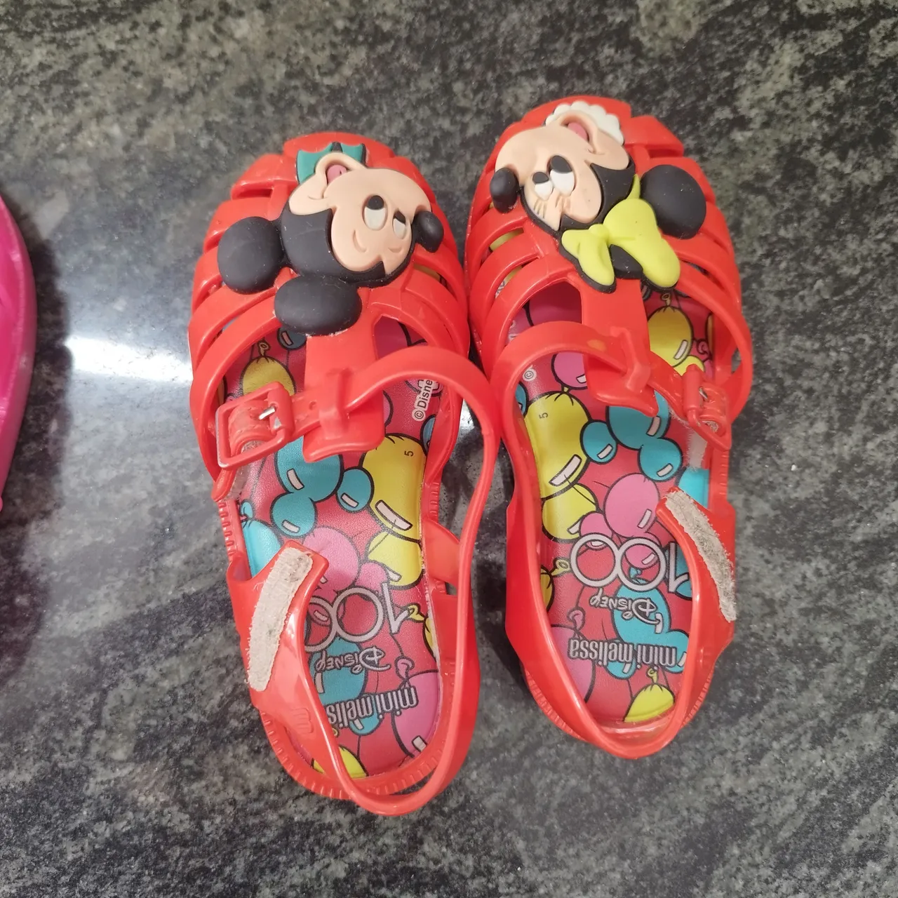 Sandálias Mini Melissa Mickey Disney