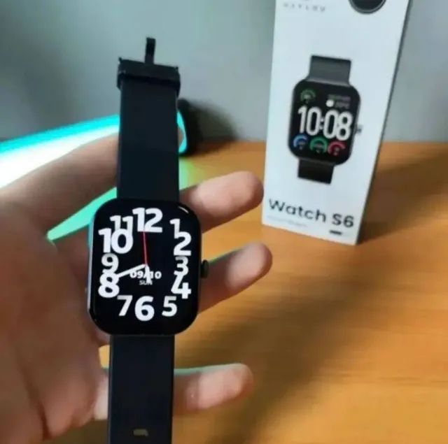 Smartwatch Haylou S6 Tela HD