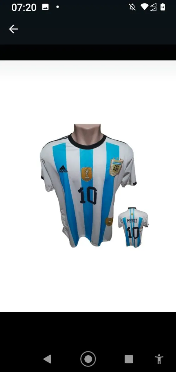 Camisa Argentina Messi - 10