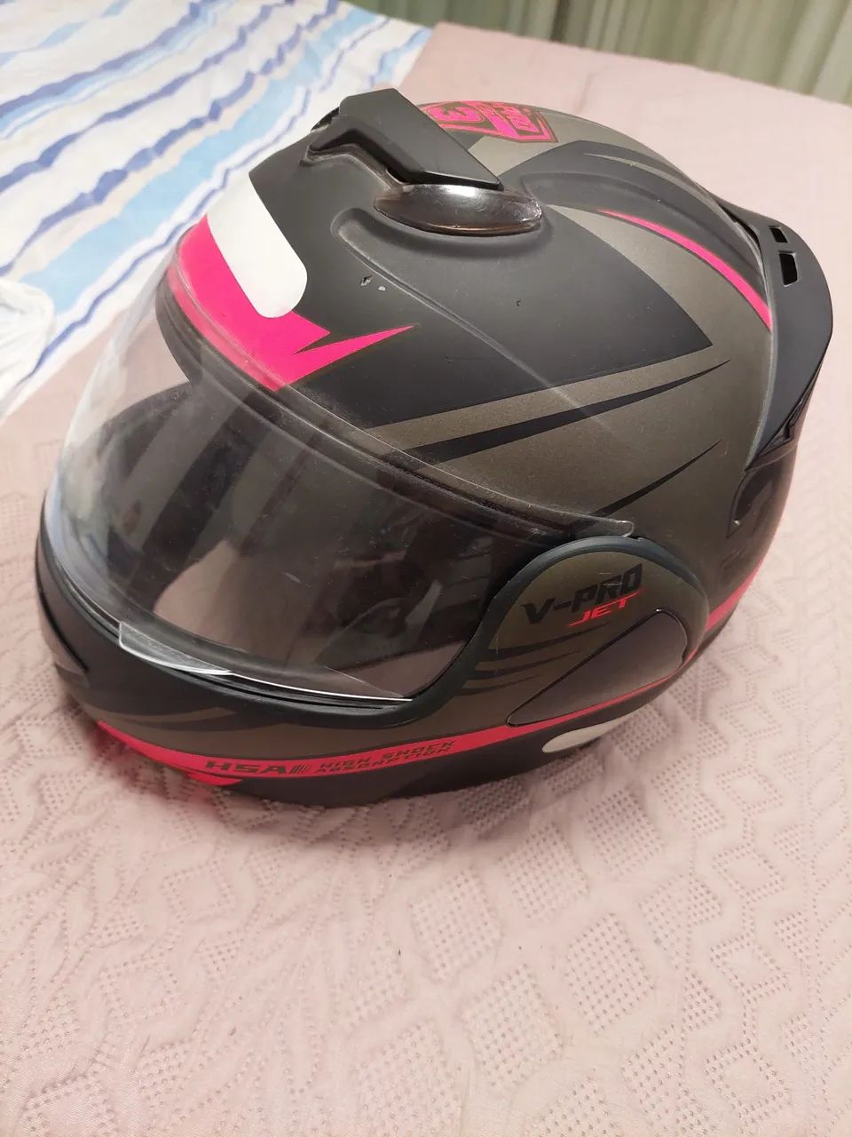 CAPACETE PRO TORK V-pro Jet 3 tamanho 62 escamoteável - Foto 5