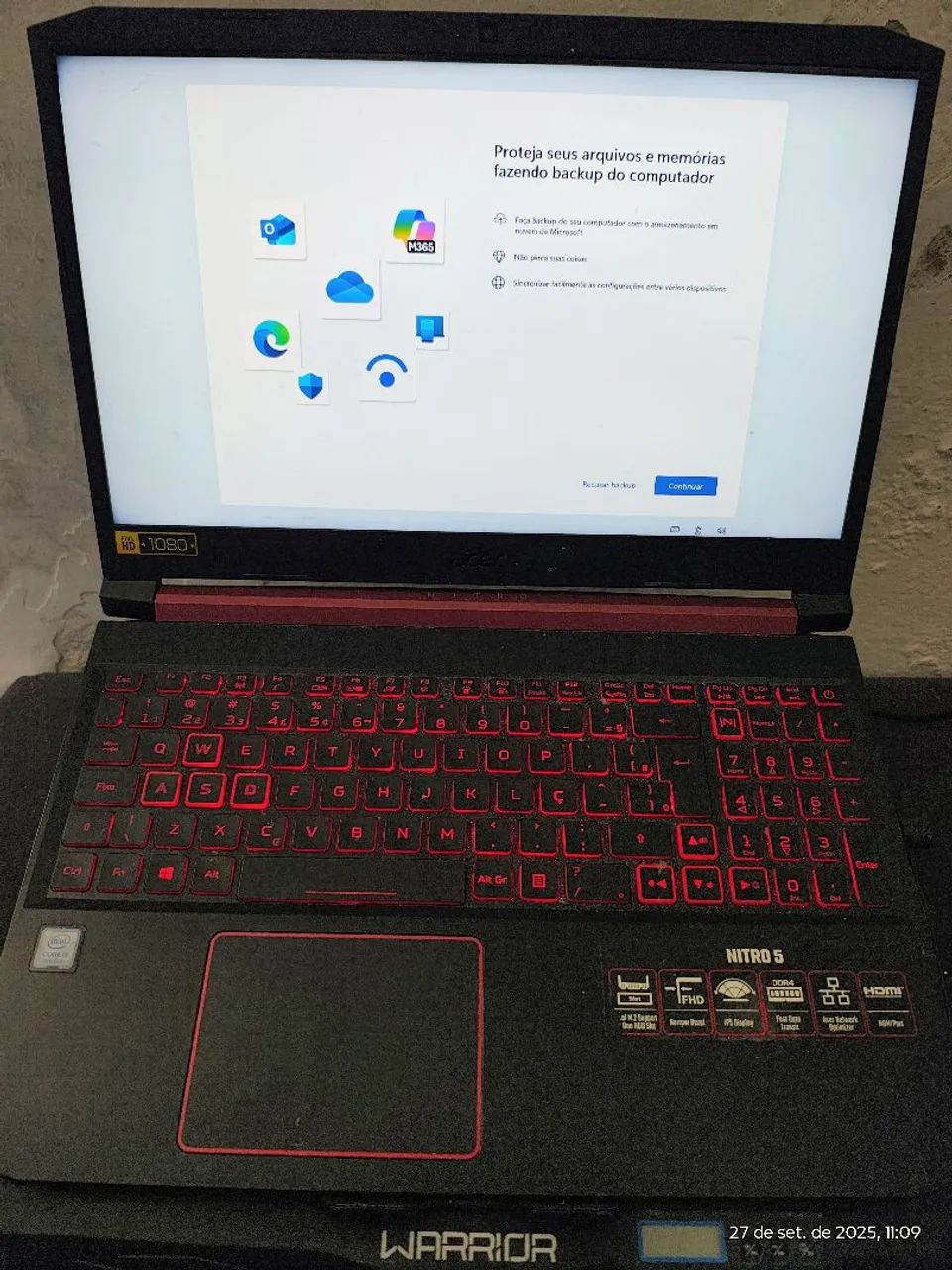 Apenas Venda Notebook acer Nitro GTX 1650