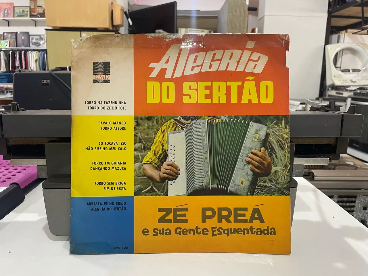 Disco de Vinil Zé Preá Alegria do Sertão 
