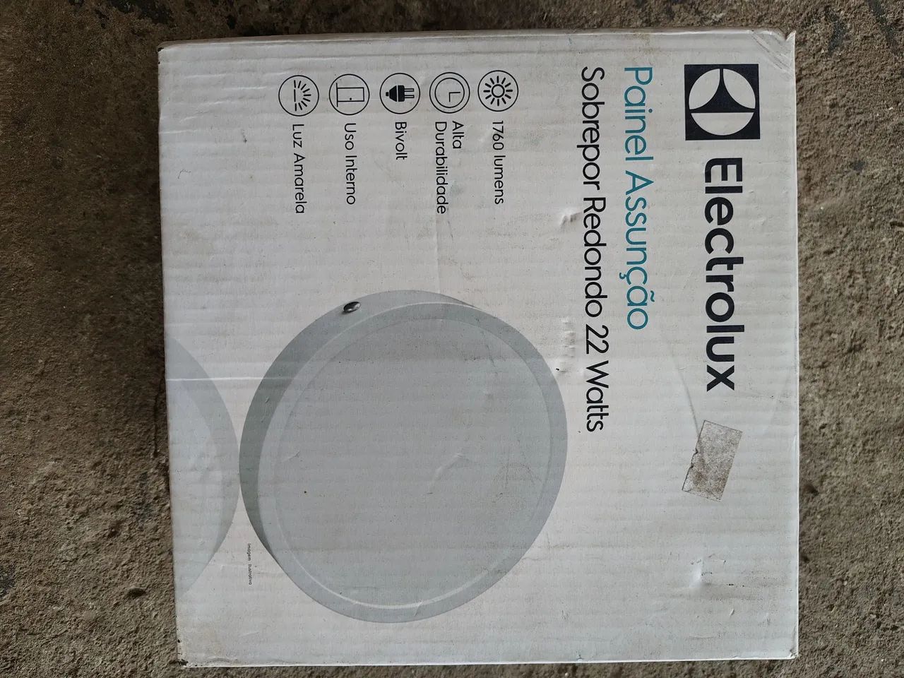 painel de led assunção 22w amarelo Eletrolux  - Foto 3
