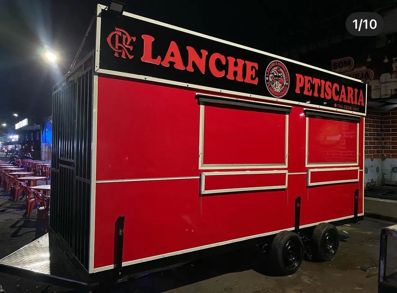 Food Truck Completo para Lanches e Petiscos
