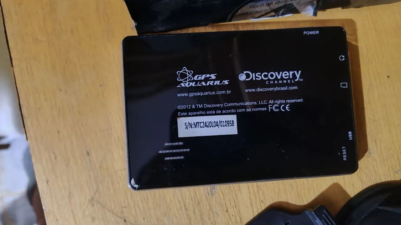 GPS Aquarius Discovery Channel com Tela Touchscreen - Foto 3