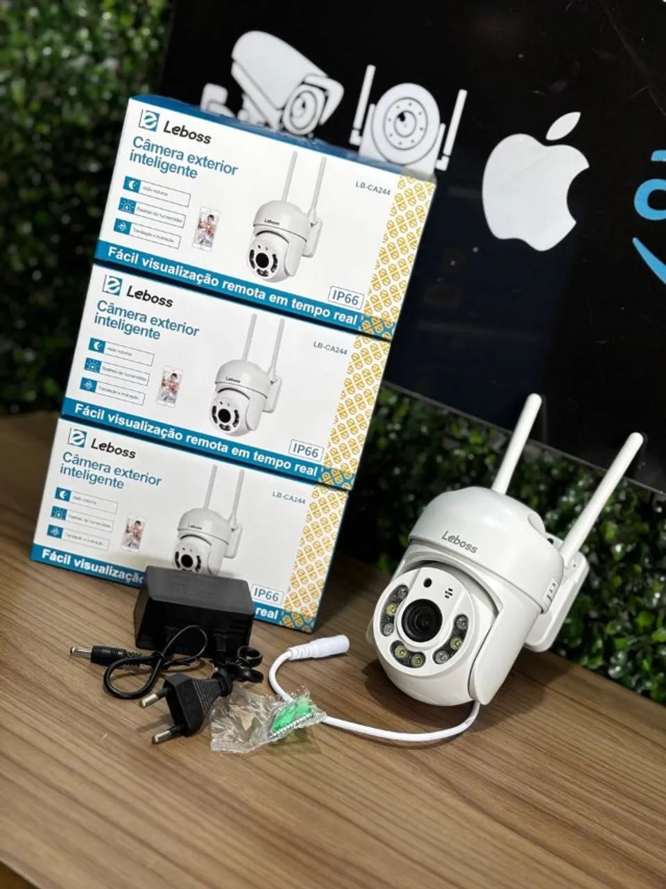 Câmera de Segurança Externa IP Wi-fi LEBOSS LB-CA244 - Foto 2