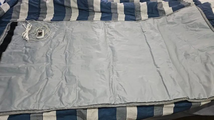 Manta Térmica Bio Spa Fit Infravermelho Estética Corpo 160x80cm - Foto 2