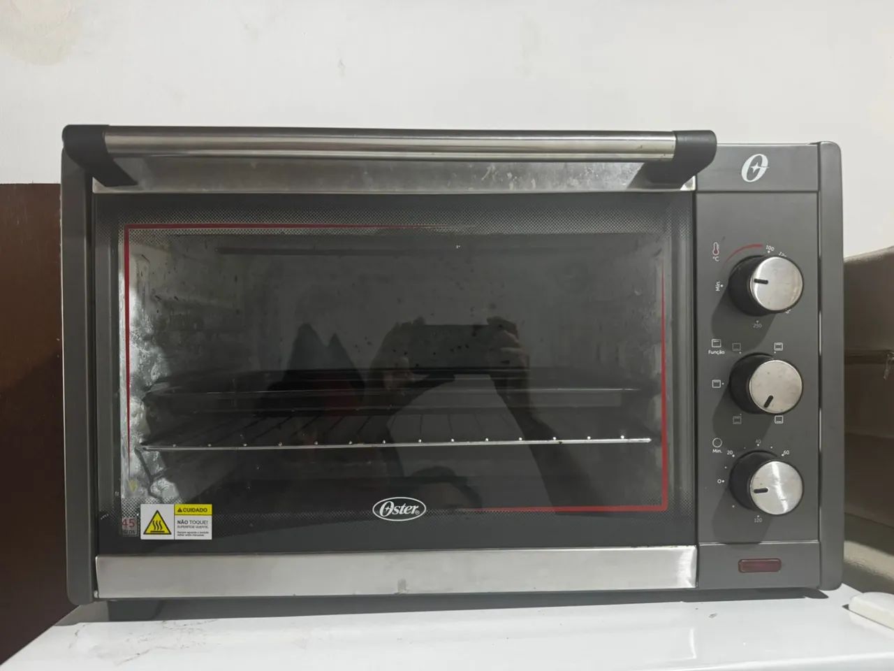 Forno Elétrico Oster, 45L, Preto, 110V, 1600W, OFOR454