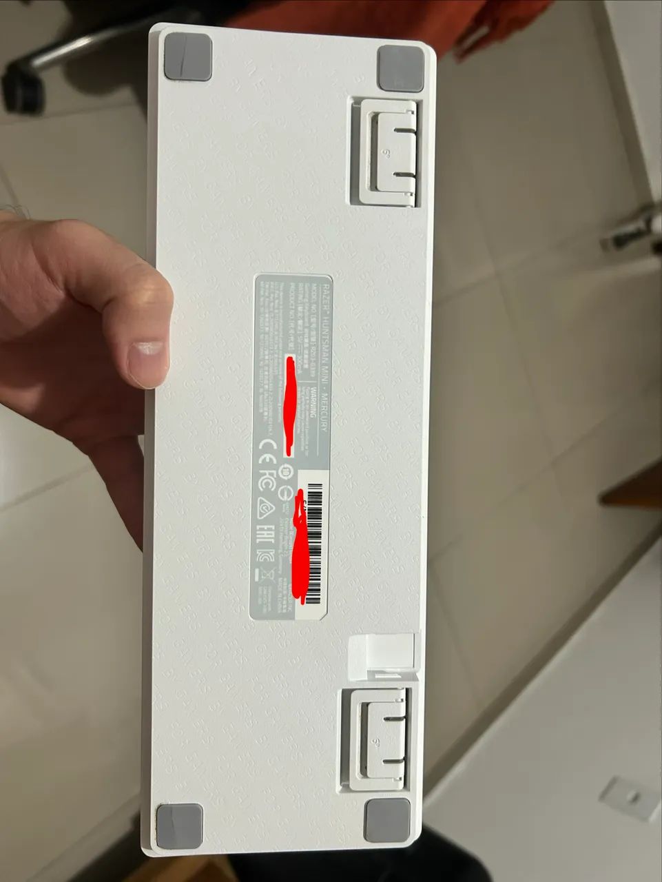 Teclado Gamer Hustman Mini Chroma / Switch Red - Foto 2