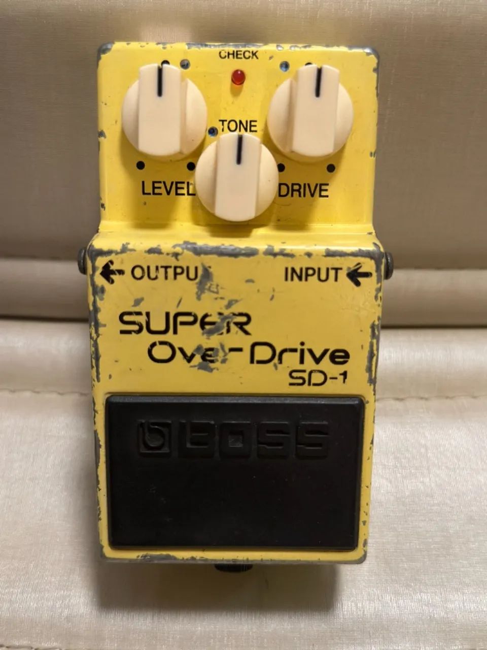 Pedal Boss Super OverDrive SD-1 - com Knobs vintage - Conservado!!