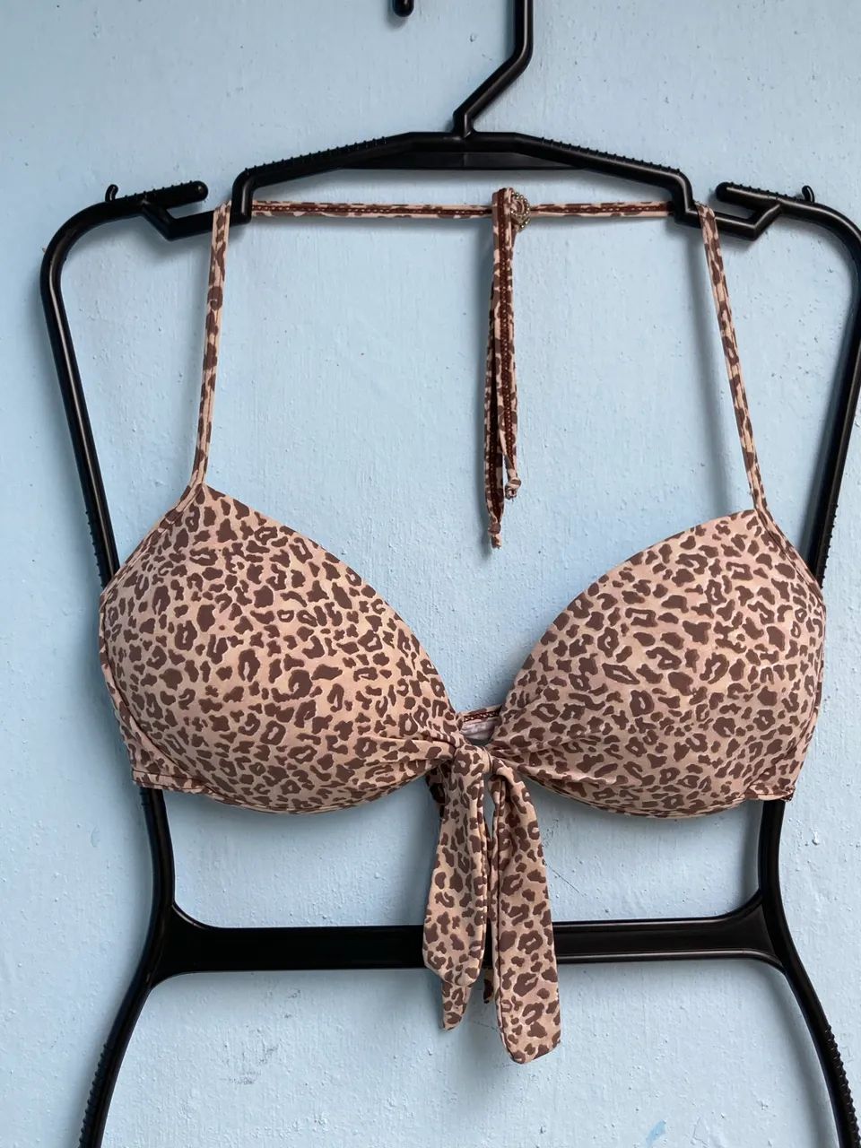 Parte de Cima Biquíni Estampado de Oncinha, Tam G