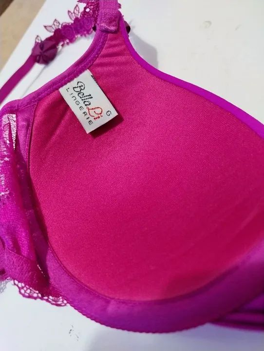 Sutiã Rosa com renda  - Foto 4