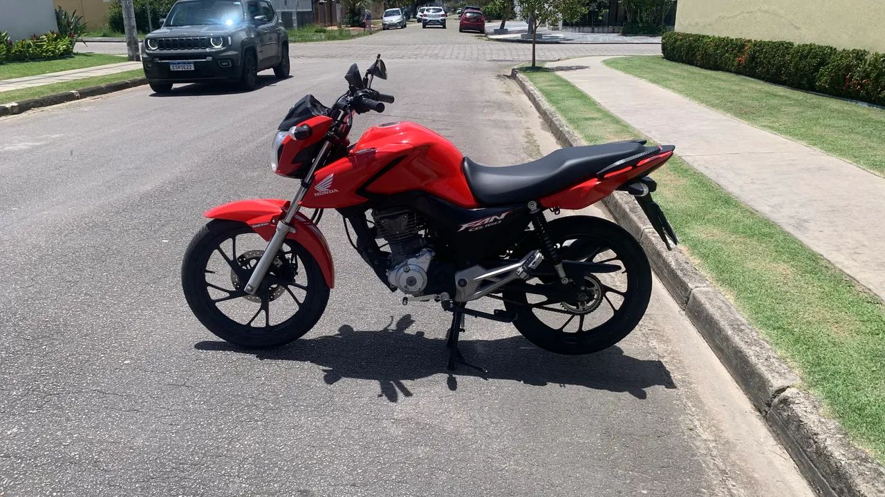 Honda fan 160 vermelha - Foto 2